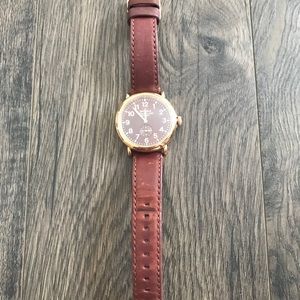 Shinola Rose Gold Watch